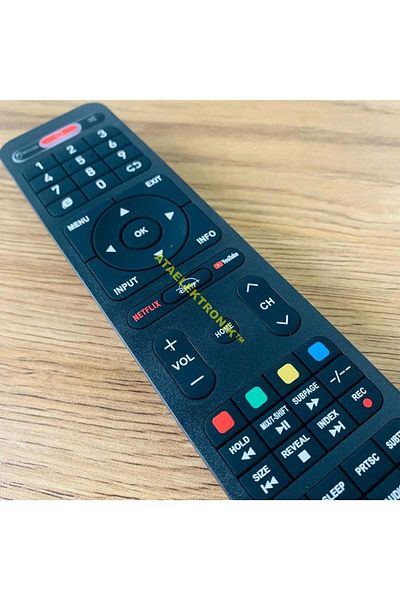 erorex جهاز التحكم عن بعد الأصلي من Ata Electronics لتلفزيونات Sungate Smart LCD LED TV الأصلية