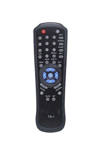 erorex Remote Control For Technosat Receiver Black