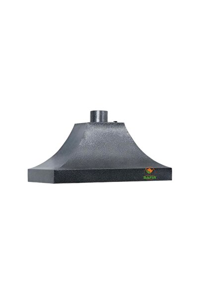 Tiryaki Çay Ocağı Davlumbazı 2 Gözlü Çay Kazanına Göre Davlumbaz Gri Renk A Safir Çay Kazanları