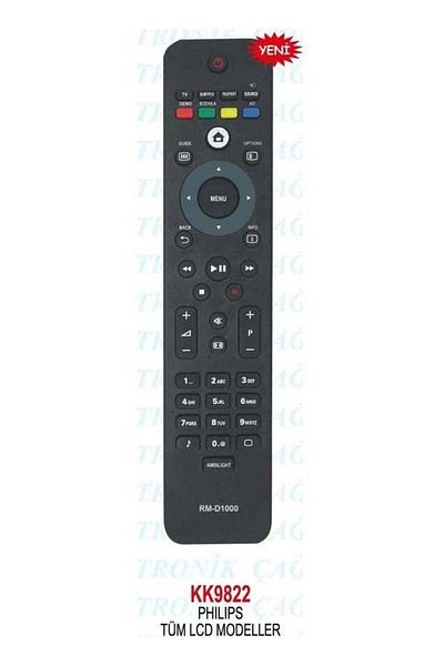 erorex Philips LCD TV Remote Rm-D1000