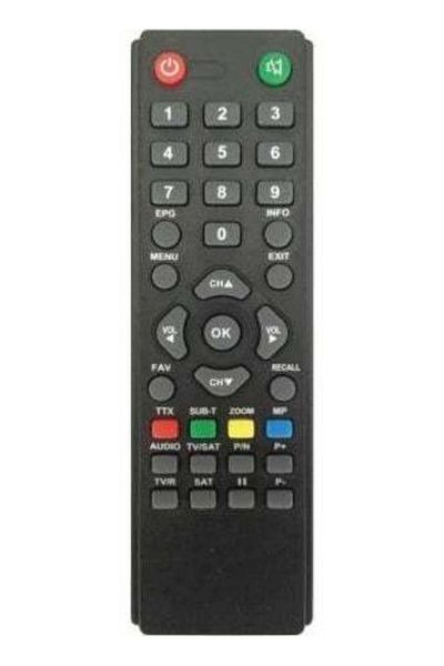 erorex Trident Mini Scart Satellite Device Remote Control
