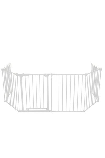 BabySafe Baby Safe Convertible Playpen with Mat - White