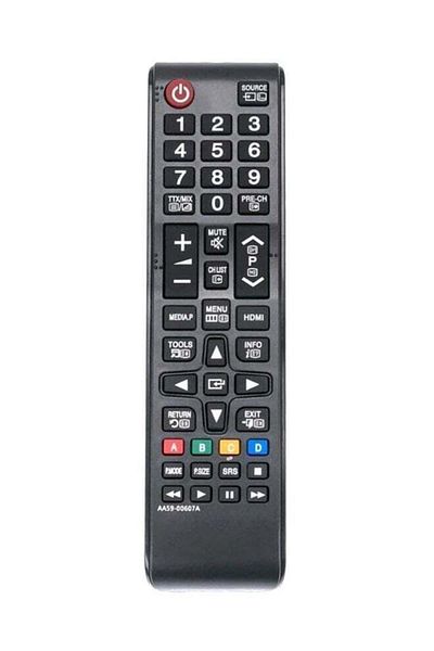 erorex Remote Control For Samsung TV Black