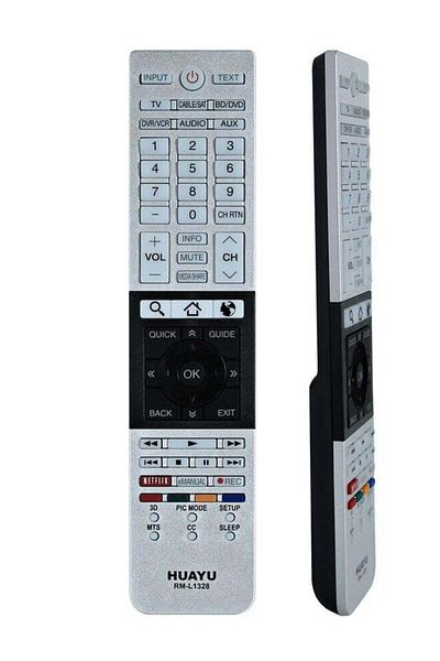 erorex جهاز تحكم عن بعد عالمي متوافق مع أجهزة تلفزيون LCD من TOSHIBA من Huayu RM-L1328