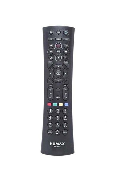 erorex Remote Control For Humax Receivers H04S Black