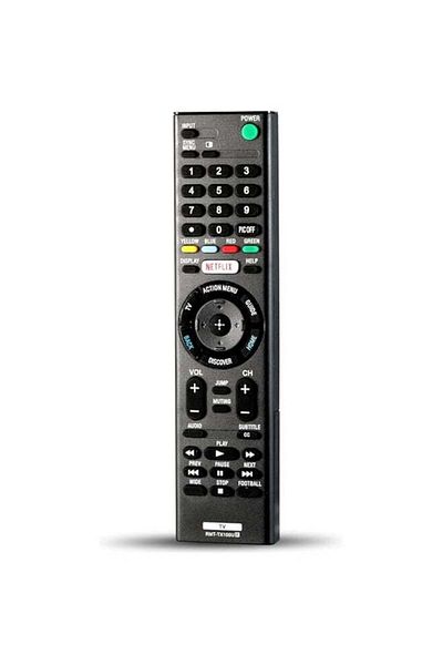 erorex جهاز التحكم عن بعد العالمي Uyibii RMT-TX100U لتلفزيون Sony Bravia الذكي مع زر Netflix
