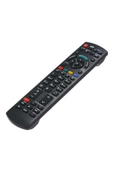 erorex Ir Remote Control For Panasonic Lcd Led Tv Black