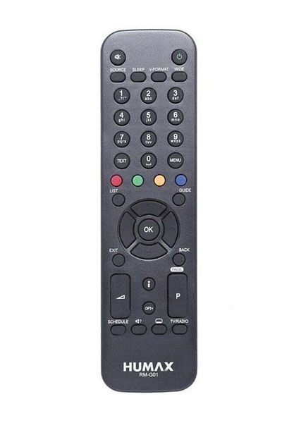 erorex Satellite Receiver Remote Control Black