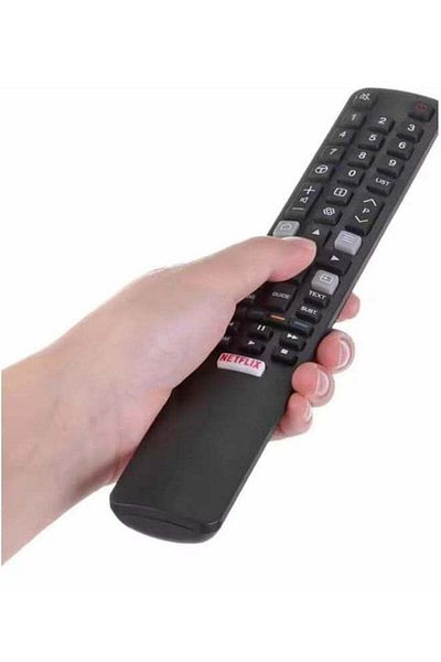 erorex جهاز التحكم عن بعد للتلفزيون TCL، أسود