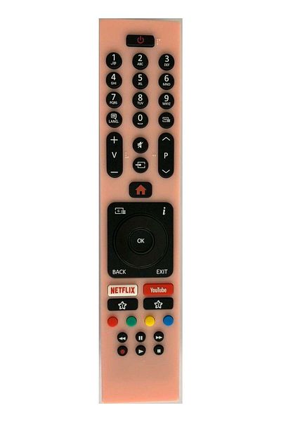 erorex جهاز التحكم عن بعد 1174 KK1130 RML11306 VSBY19-VESTEL Netflix Youtube LCD