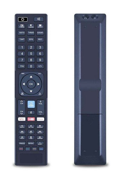 erorex Replacement Remote Control For Dansat Gvc Pro Super General Jvc Telezone Smart Lcd Led Tv