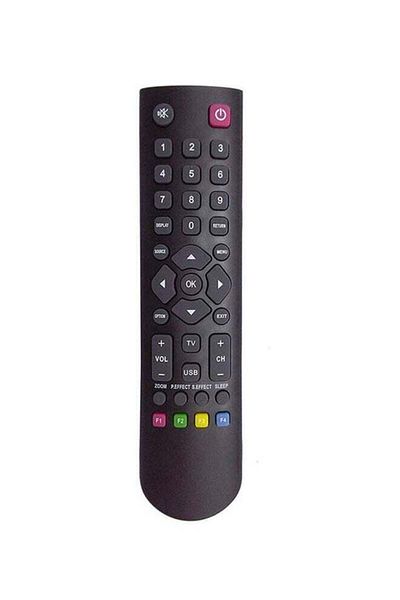 erorex Remote Control For Tcl Led Lcd Tv Black