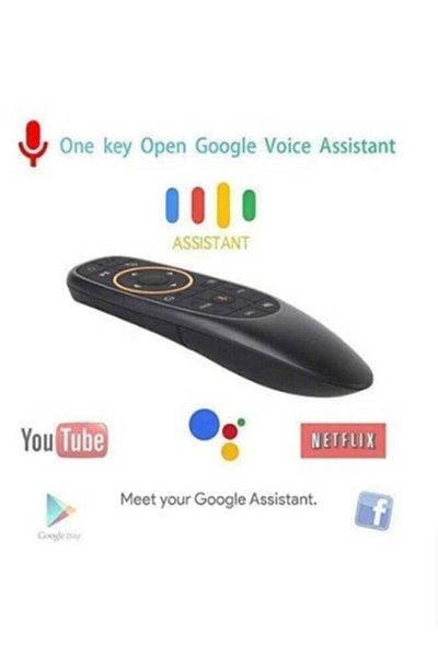 erorex G10 Voice Air Mouse 2.4GHz Wireless Voice Smart Remote Control for Android TV Box, PC, Laptop