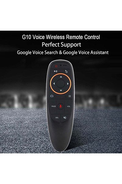 erorex Wireless Usb Voice Remote For Android Tv, Pc, Laptop, Notebook – Black