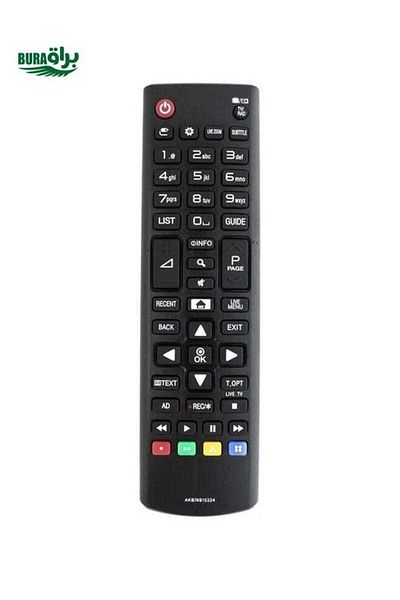 erorex Remote Control For LG LED, Smart, Digital TV Black