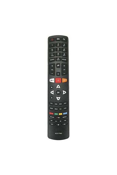 erorex Universal Replacement Remote Control For Smart Tv Black
