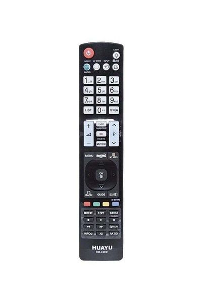 erorex Remote Control For Lg Lcd Led Tv Black