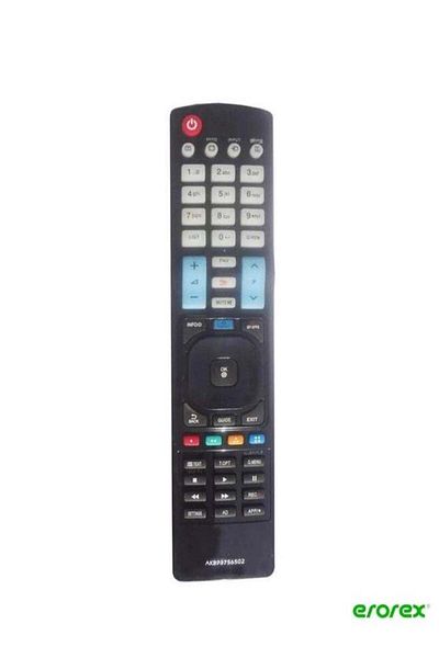 erorex TV Remote Control For LG Smart 3D Screen Black