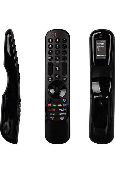 erorex Weko Kl Lg AKB76039906 Netflix Prime Video Button Voice Command Microphone LCD LED TV Remote Control