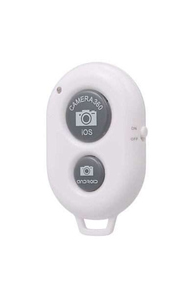erorex Bluetooth Remote Shutter 3.0 Self Timer for Android 4.2.2 And iOS 6.0 White