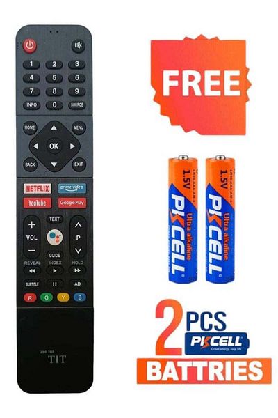 erorex Remote Control For BP750USG9200 KALED58TU9210SKA TIT-58N7105AS Smart 4k UHD LED HDTV Android TV
