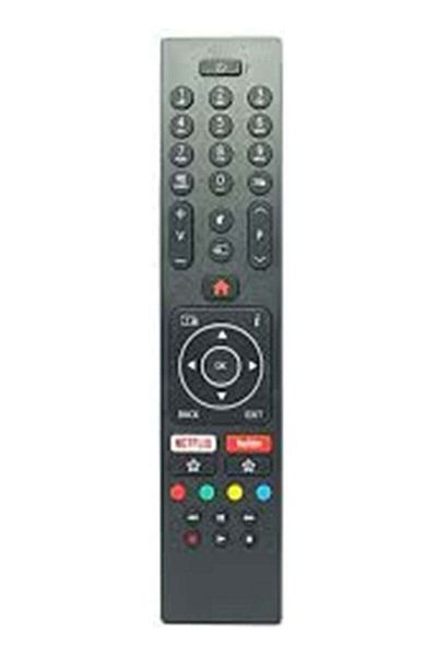 erorex جهاز التحكم عن بعد Vestel Rc 43135P لتلفزيونات Netflix وYoutube وPrime Video LCD وLED 123153-U14