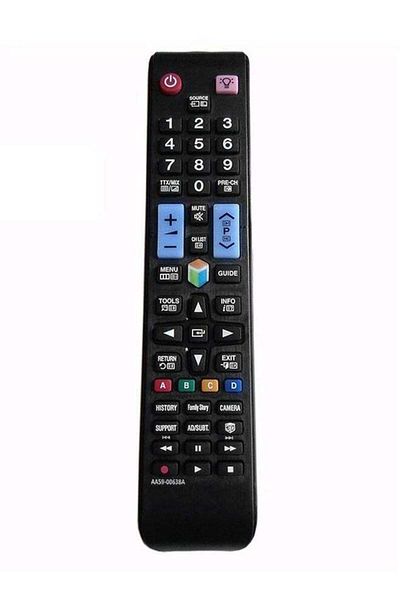 erorex Replacement Wireless Universal TV Remote Control For Samsung HD LED Smart TV Black