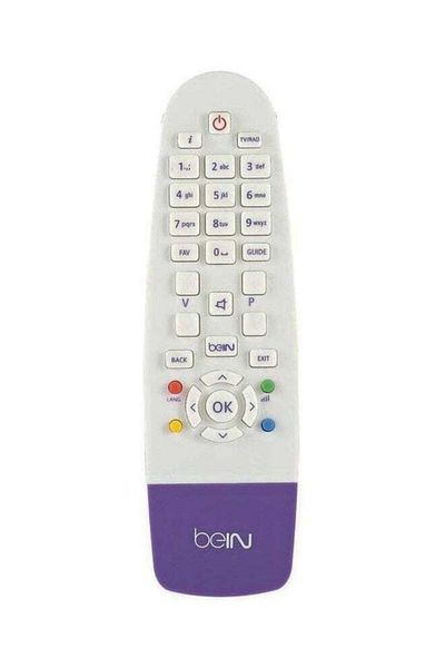 erorex Bein Sport Receiver Tv Remote Control White Purple