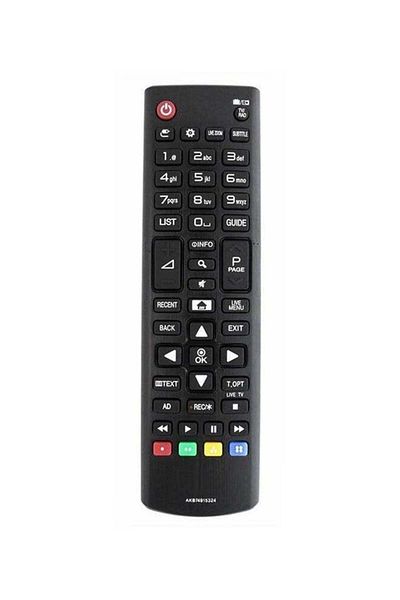 erorex Universal Remote Control For Television Black