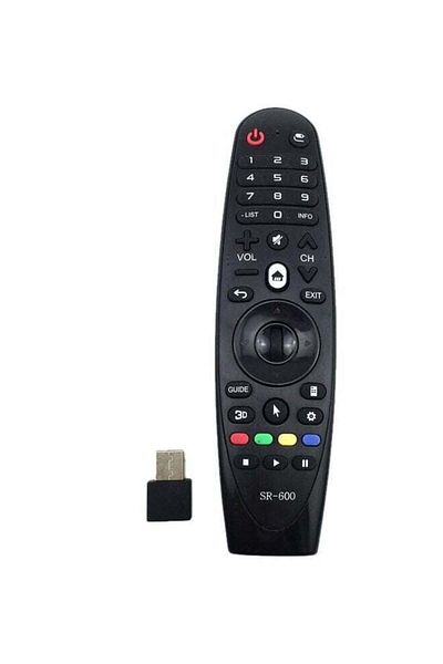 erorex Remote Control For LG Smart TV Without Voice Function Black