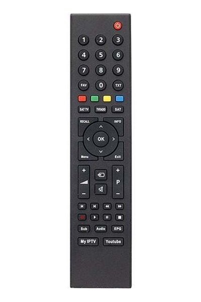 erorex Kl Botech LCD LED Myiptv-Youtube TV Remote with Button