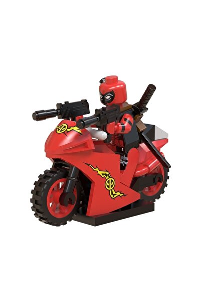 myminitoys شخصيات الأبطال الصغيرة الميتة P. دراجة نارية X-70