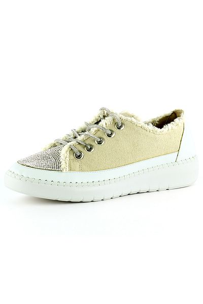 Erkan Saçmacı Adidași Vanessa Beige Denim Stone