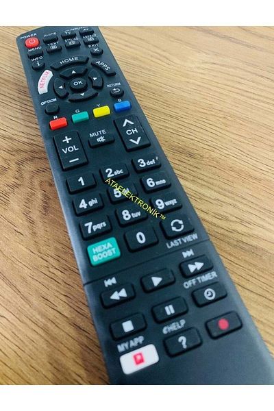 erorex Panasonic TNQ-10449 TNQ-10481 Smart LED TV Remote - All Models - Panasonic Netflix Button