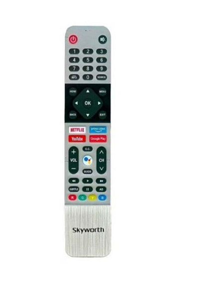 erorex New TV Remote Control 539C-268920-W010 Replacement Fit for Skyworth Android Smart TV