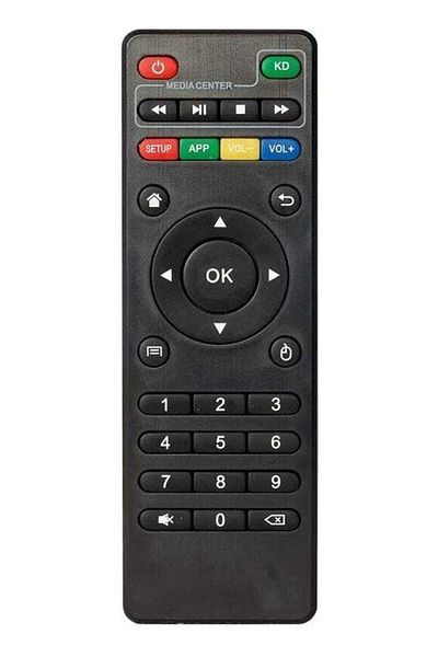 erorex Paletech H96 Max Plus Android 8.1 TV Box Compatible Remote Control