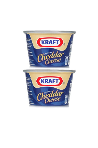 Kraft Processed Cheddar Cheese 190g ×2 Pcs