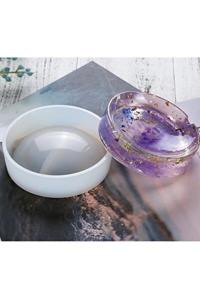 Genel Markalar Epoksi Küllük Kalıbı Yuvarlak Şekilli Silikon Kalıp