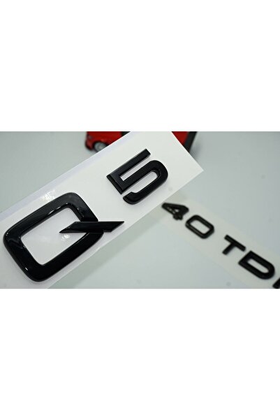EDEXPORT Audi Q5 40 Tdi Parlak Siyah Abs 3m 3d Bagaj Yazı Logo