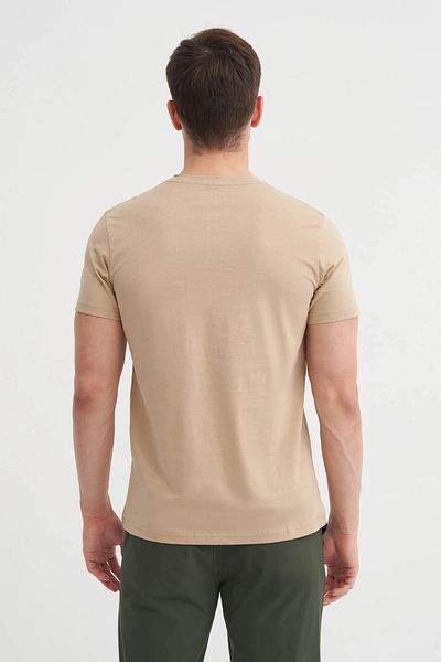Cazador Βαμβακερό μπλουζάκι με λαιμόκοψη Slim Fit