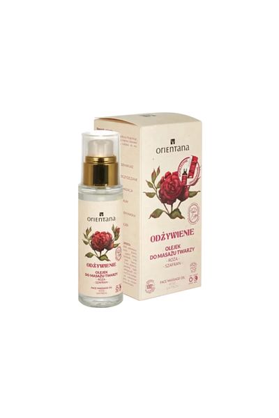 ORIENTANA ORIENTANA Ulei de față trandafir japonez și șofran, 30 ml