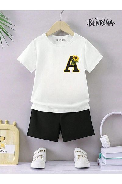 BENROMA Unisex Παιδικό Σετ Σορτς - Character Printed