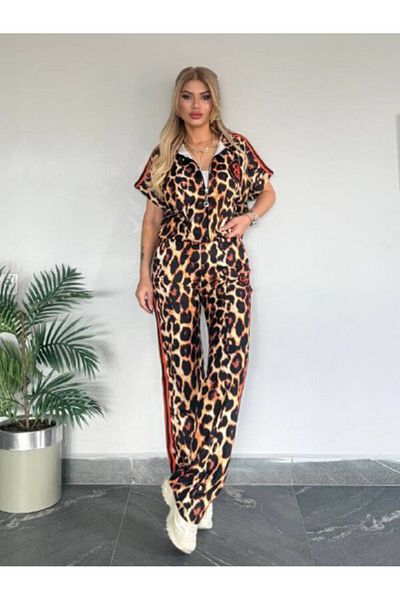 Bella Belluci طقم نسائي مزدوج بأكمام قصيرة للموسم الجديد