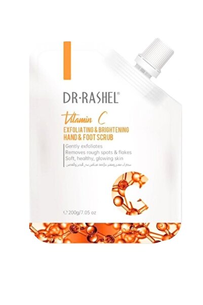 DR.RASHEL د. راشيل تقشير وتفتيح اليدين والقدمين بالفيتامينات