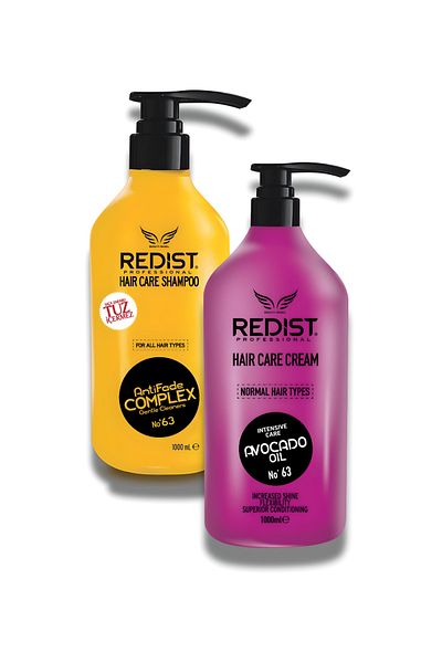 Redist Salt-Free Brazilian Shampoo and Cream - Special Set for Keratin Care (1000 ml)