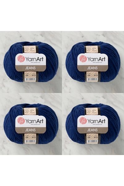 Yarnart Τζιν 54 4 Πακέτο Punch Κλωστή Amigurimi Κλωστή