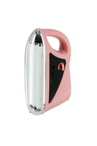 KRYPTON Rechargeable Emergency Light with LED Tubes,SMD LED,USB&Solar Charger Jacks|2 Years Warranty