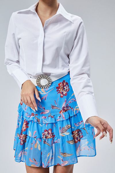 EMMAS CLOTHİNG Cămașă de damă albă de bază oversize