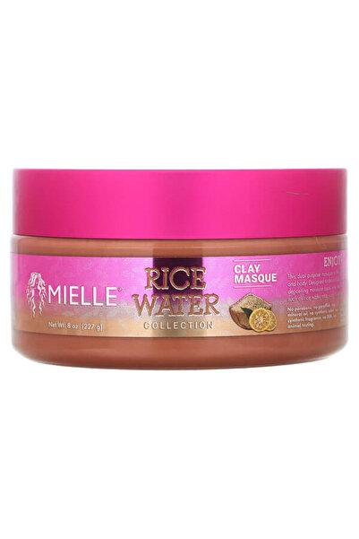 mielle organics قناع الطين بماء الأرز من ميلي أورجانيكس 227 جرام