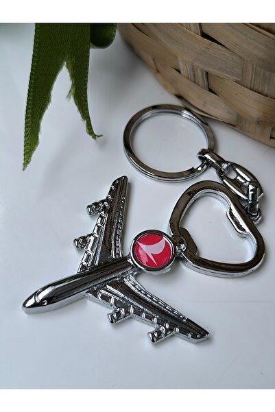 Esey Dizayn Uçak Anahtarlık Ve Soda Açacak